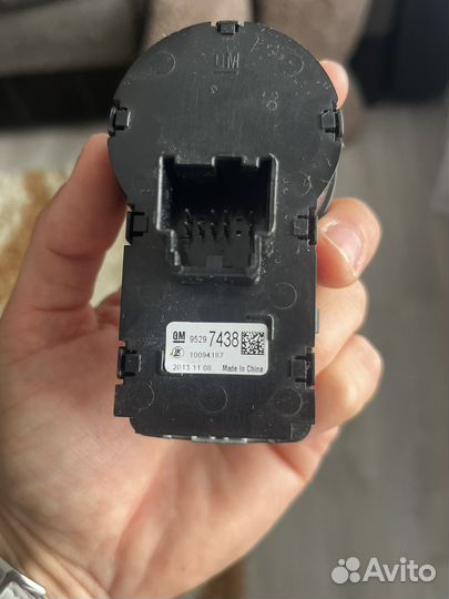 Переключатель света opel мокка