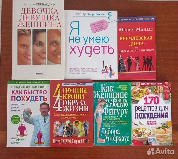 Книги о похудении