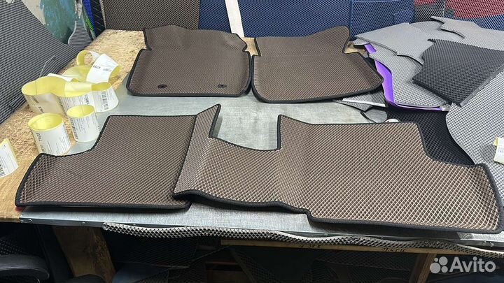 EVA коврики 3D и Ева коврики 3д с бортами