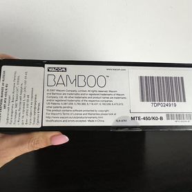 Графический планшет wacom bamboo pen