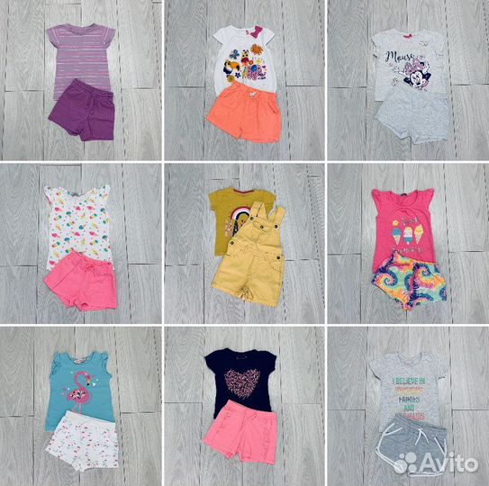 Вещи пакетом на девочку 92 98 размер