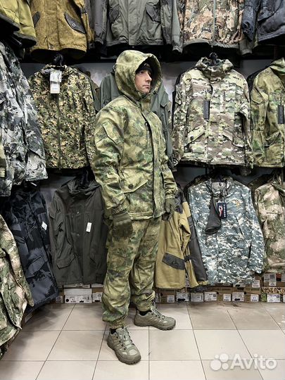 Костюм горка 5 на флисе мох