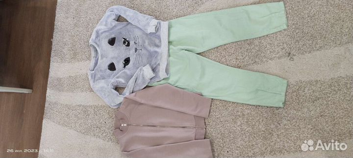 Вещи пакетом на девочку 134
