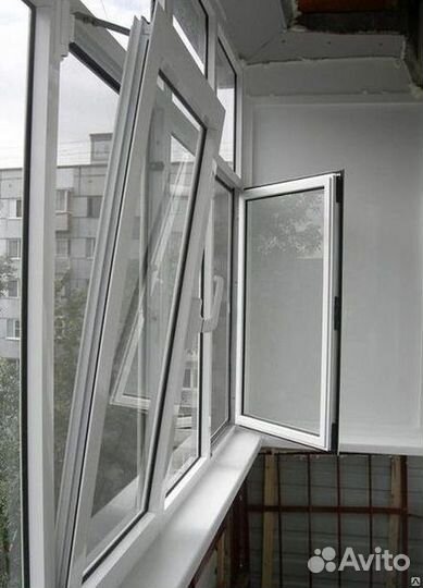 Алюминиевые окна рамы-купе