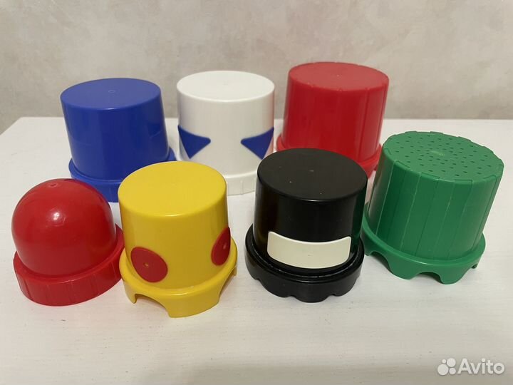 Стаканчики пирамидка Икеа разноцветные