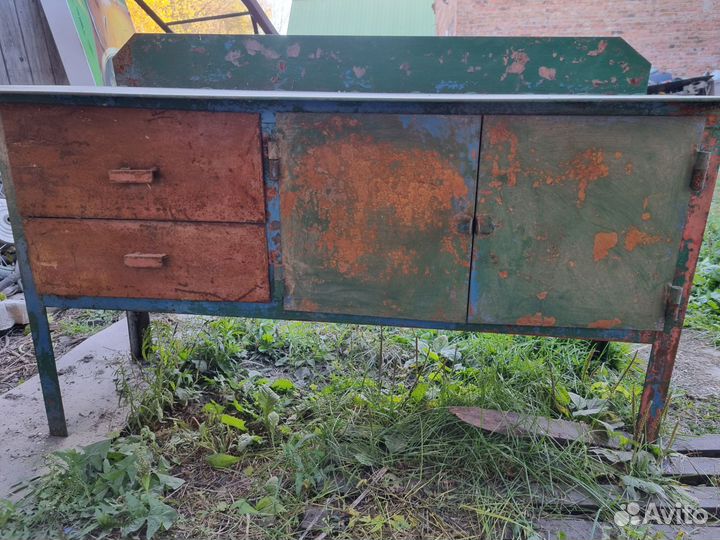 Верстак слесарный металлический бу