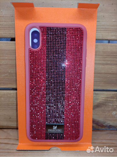 Чехол Swarovski для iPhone Xs Max 6.5