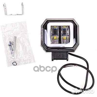 Фара светодиодная OFF road 75*75(80)*55мм