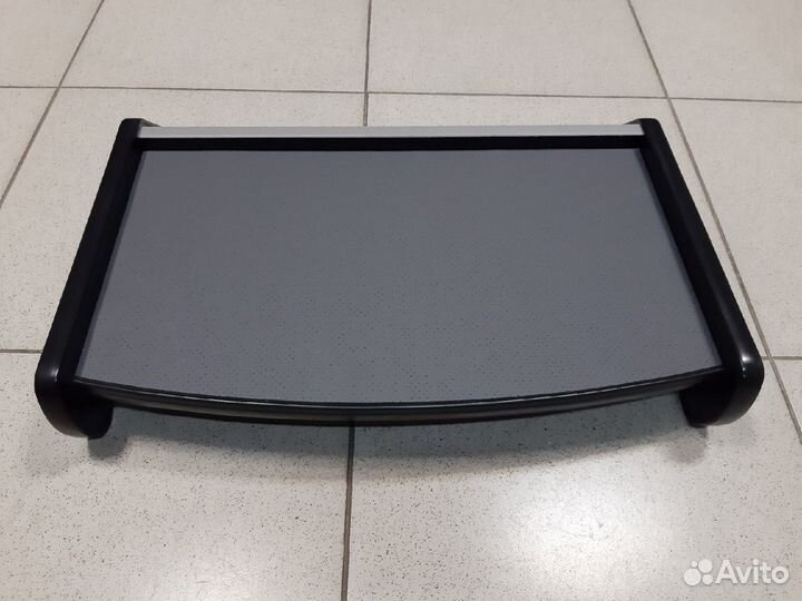 Столик на панель Газель бизнес перф.кожа (серый)