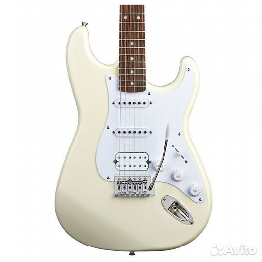 Fender squier bullet Stratocaster HSS Arctic White
