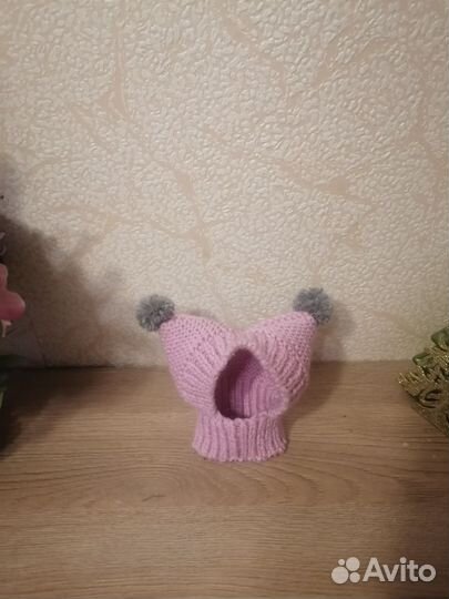 Шапка для собак мелких пород