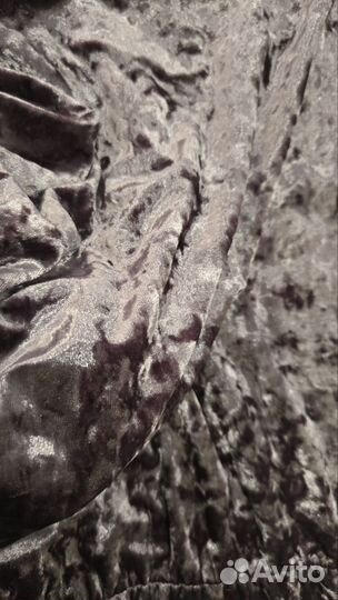 Бархатное платье