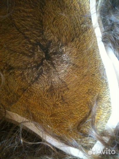 Манекен голова, натуральные в+ 4 съемных скальпеля