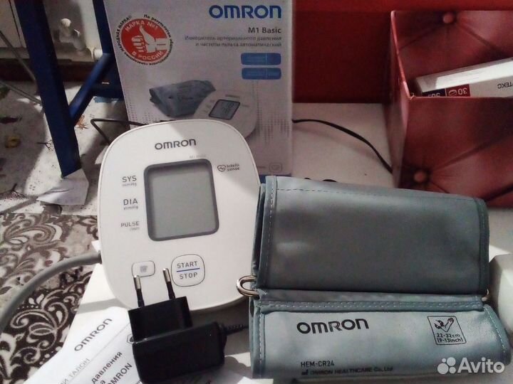 Тонометр с памятью и адаптером.на гарант.доставка
