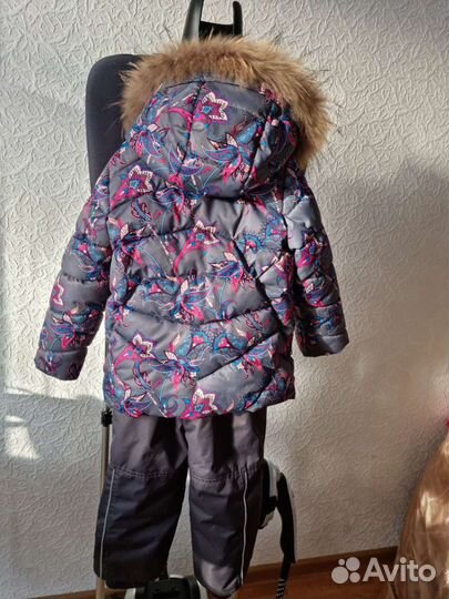 Зимний комбинезон для девочки 98