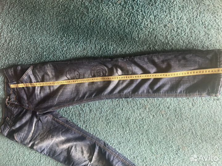 Джинсы теплые