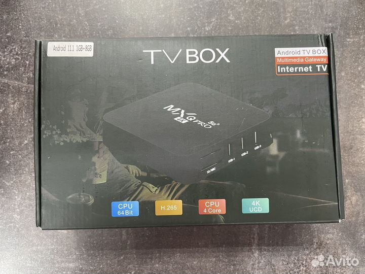 Smart TV приставка Android TV PRO 5G