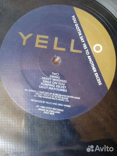 Modern Talking.Yello1983.U.K.Оригинал. (Lp) винил
