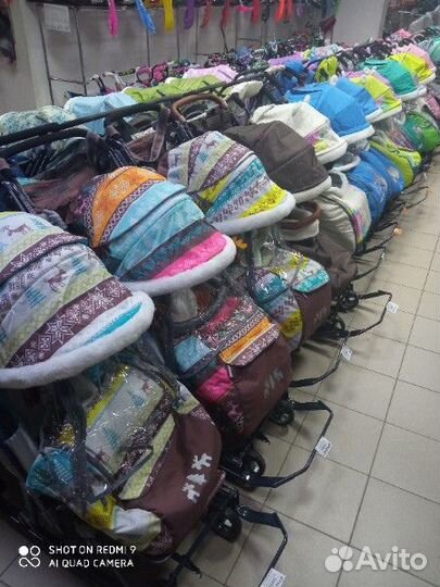 Санки коляски Ника Disney-baby 2 Все цвета