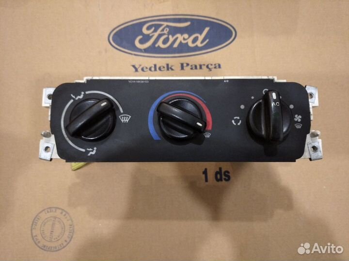 Блок управления печки с кондиционером Форд Транзит