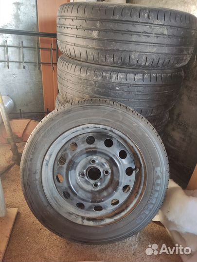 Зимние колеса r15 на hyundai solaris kia