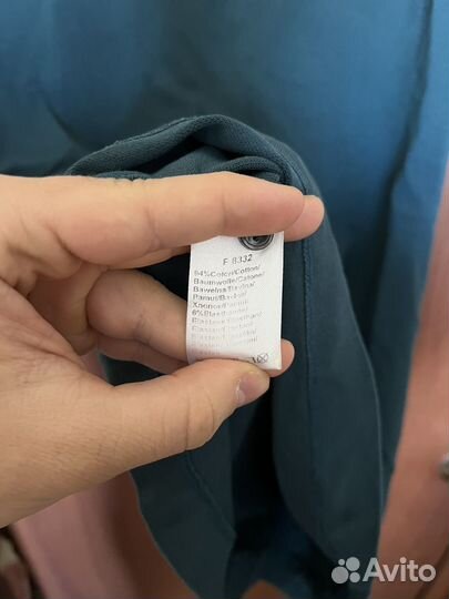 Поло темно-зеленое Lacoste - S “3” (48-50)