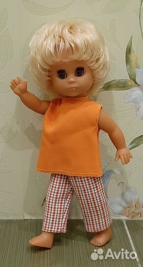 Кукла гдр С грудью. 32 см