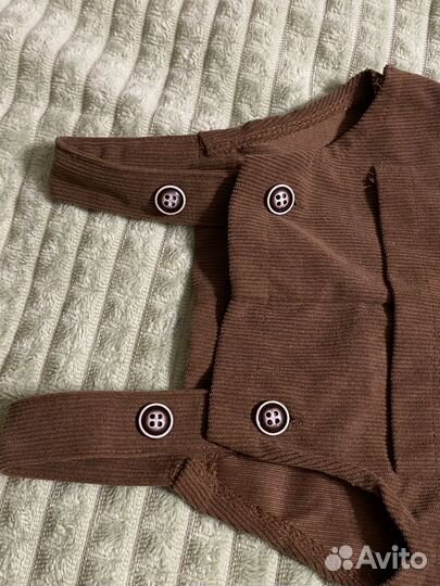 Вельветовый комбинезон 74 80