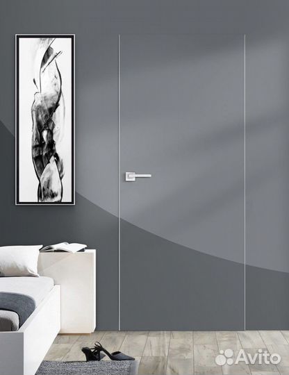 Двери межкомнатные скрытого монтажа