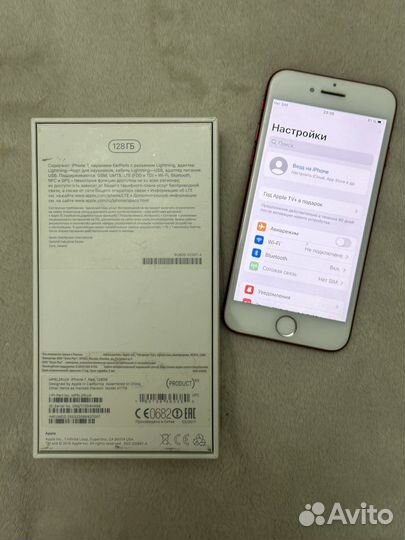 IPhone7 Red 128 гб