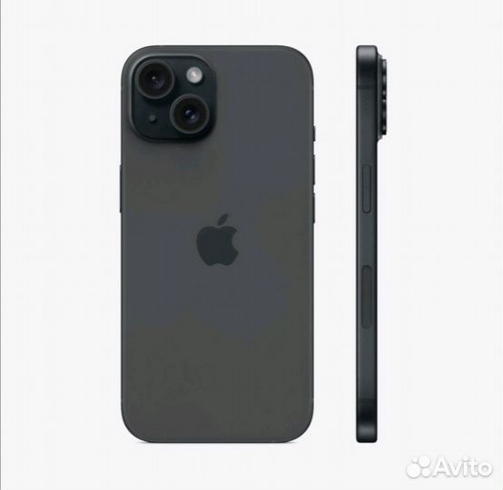 Смартфон Apple iPhone 15 128Gb Black Dual Sim