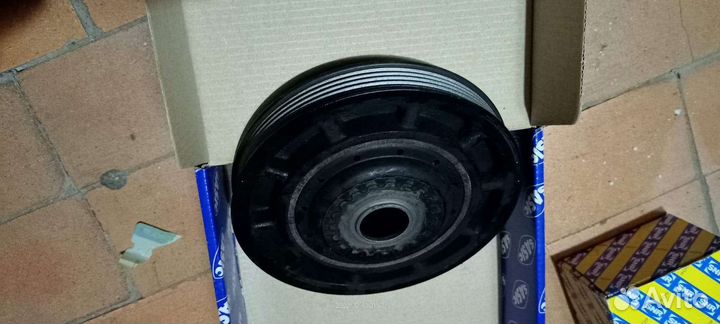 Шкив коленвала Рено Меган 2 1.4