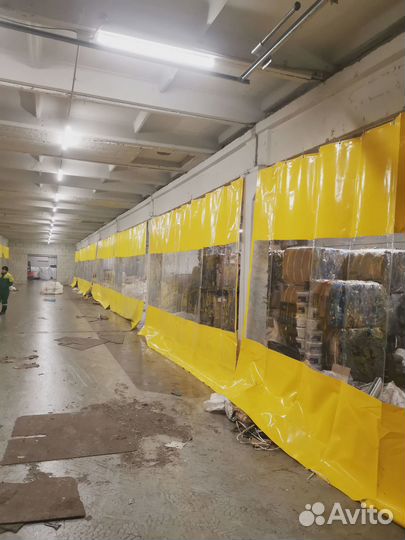 Прозрачная пвх штора-занавес