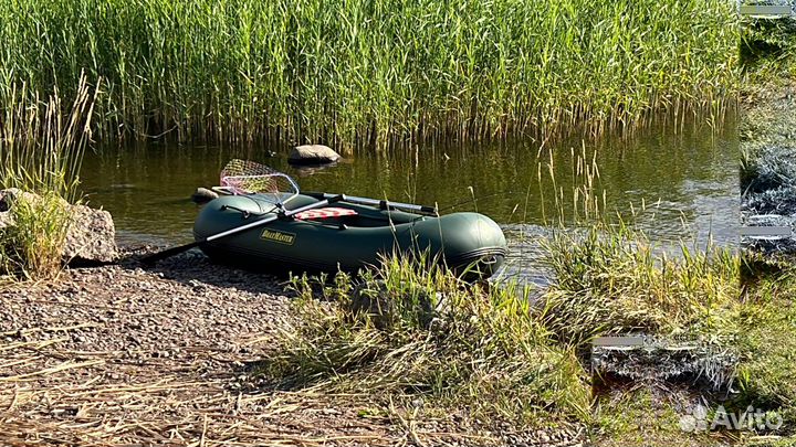 Надувная лодка с мотором бу