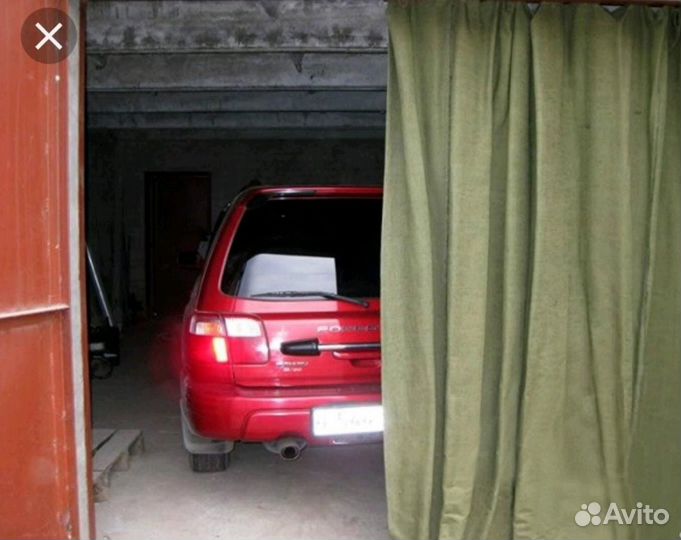 Шторы утепленные в гараж из брезента