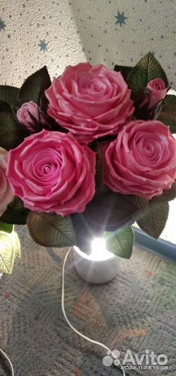 Светильник из изолона