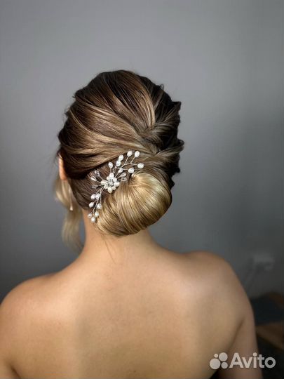 Вечерние прически и макияж