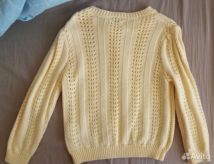 Свитер пуловер кофта для девочки 116 Sela