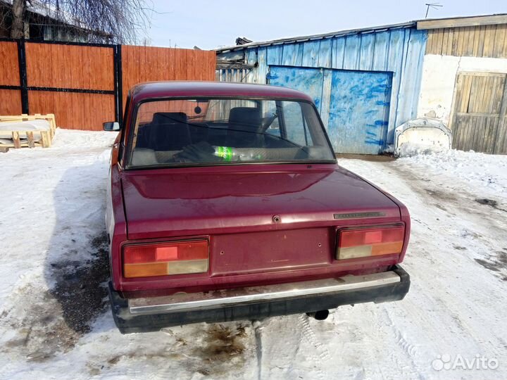 ВАЗ 2107 1.5 МТ, 2000, 58 865 км