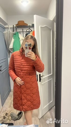 Пальто стеганное женское 44 46