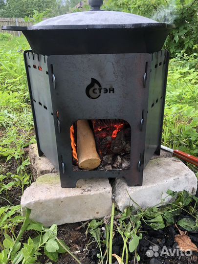 Печь/мангал/плита 3в1м