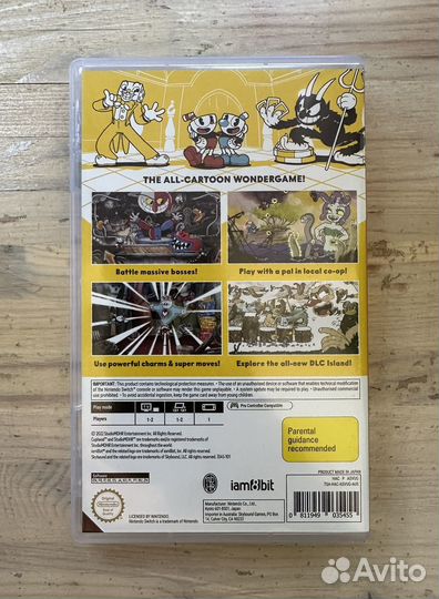 Cuphead nintendo switch