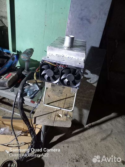 Теплообменник для зимней палатки