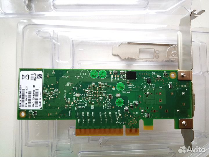 Комплект из 2-х сетевых карт по 10Гбит/с +кабель