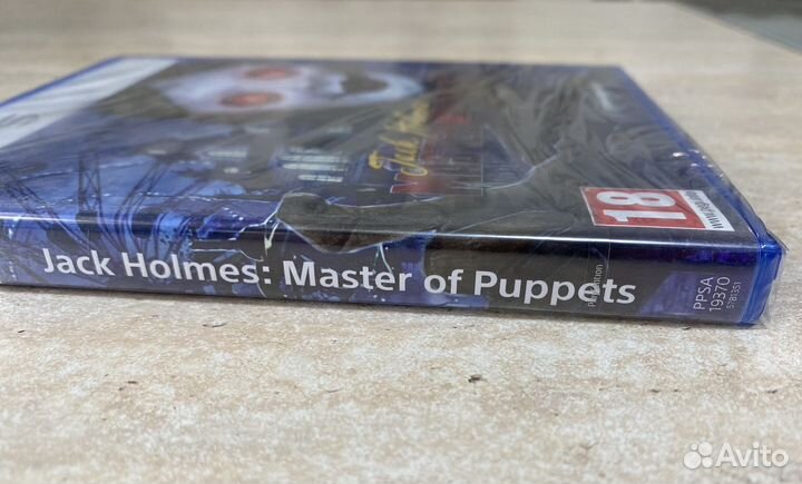 Jack Holmes Master Of Puppets Sony PS5 Новый Диск