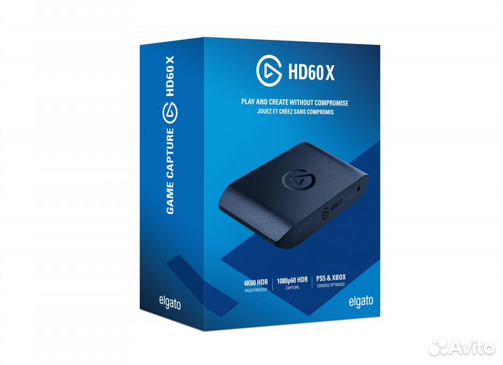 Карта захвата Elgato HD60 X (новая, гарантия)