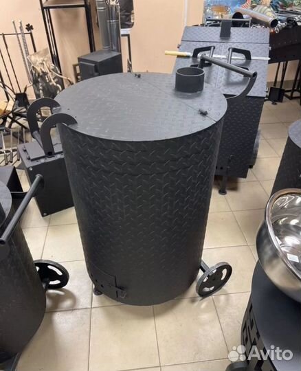 Бочка-печь для сжигания