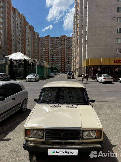 ВАЗ 2107 1.5 МТ, 1989, 150 000 км