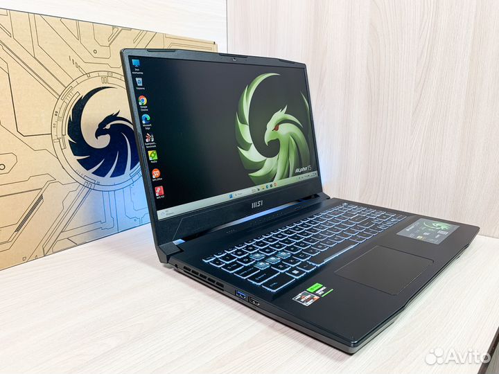 Новый Игровой ноутбук MSI Ryzen 5 7Th/4050/16DDR5