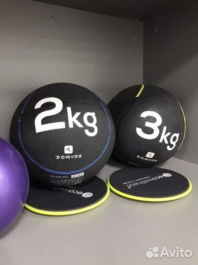 Утяжелители/медбол/мяч/гантели